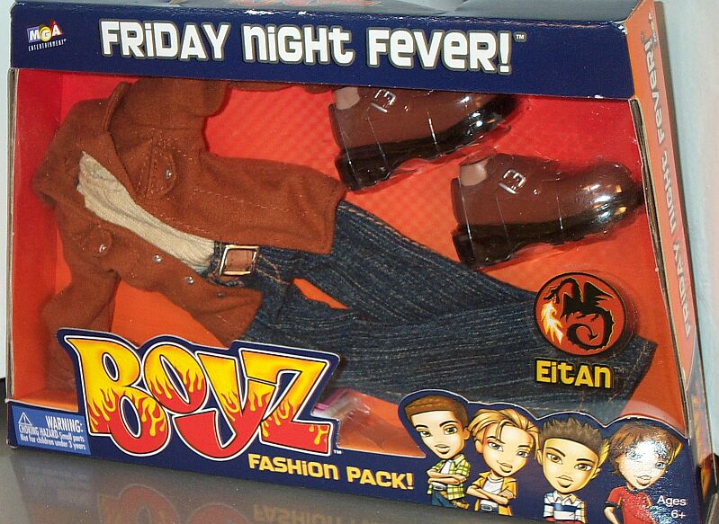 "FRIDAY NIGHT FEVER" KOBY MGA Bratz Boyz Doll Fashion Pack 