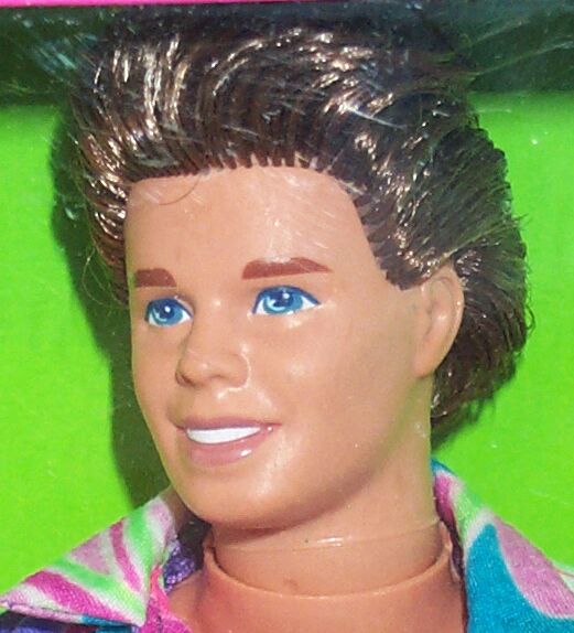 brown hair ken doll